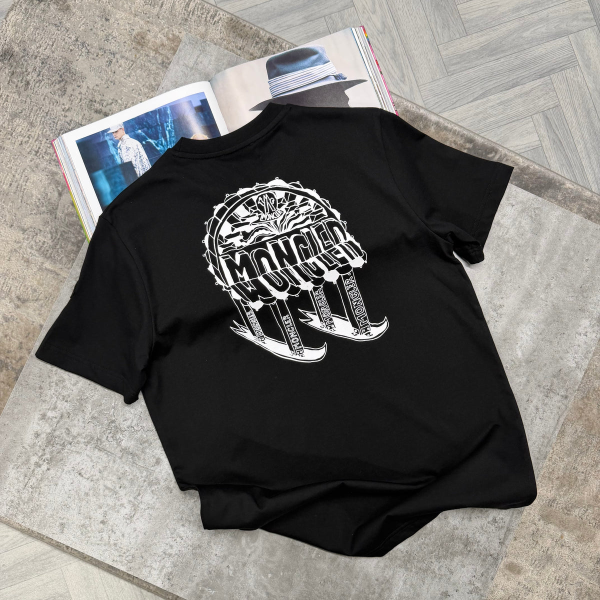MNCLR SKETCH T SHIRT - BLACK