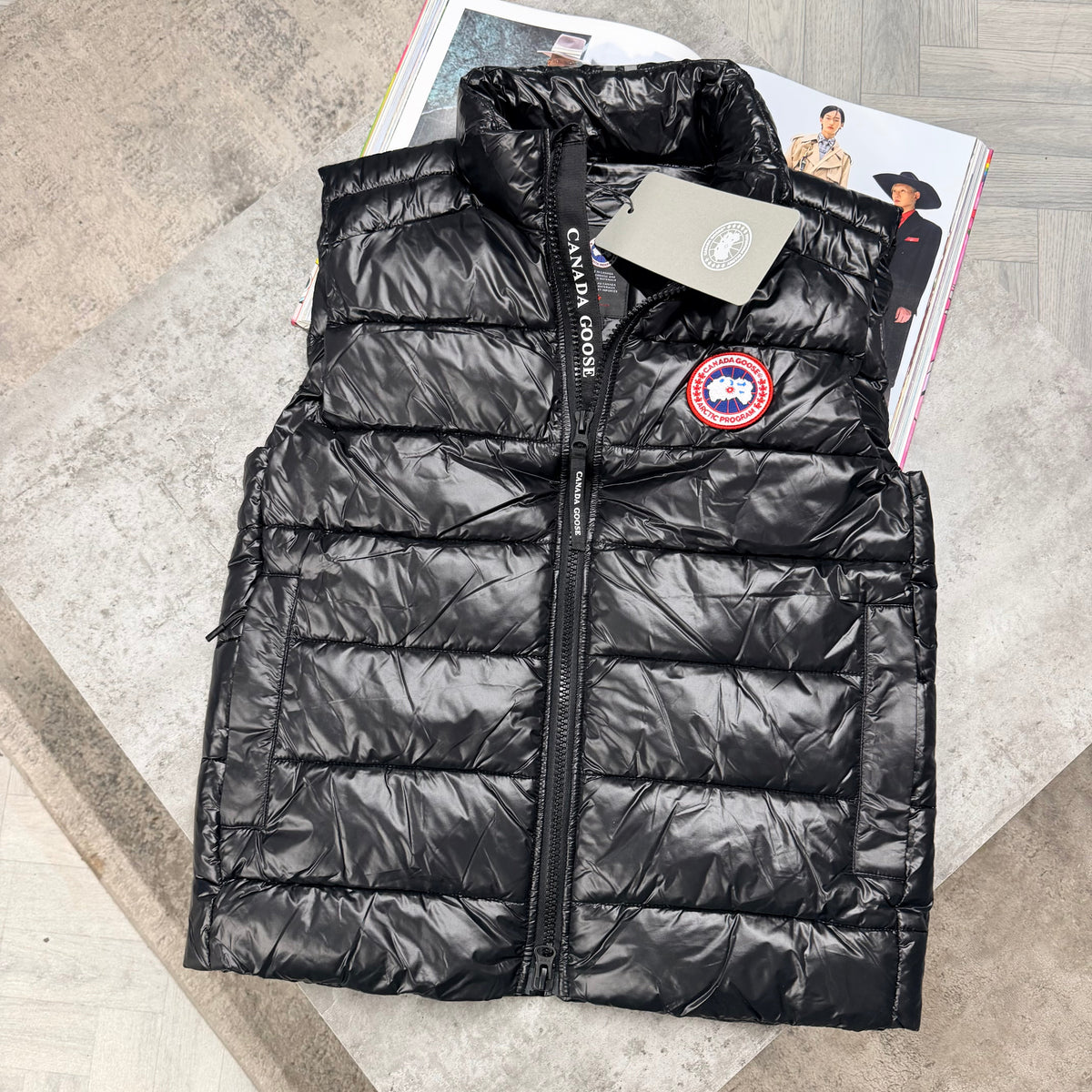 CG CROFTON GILET - BLACK