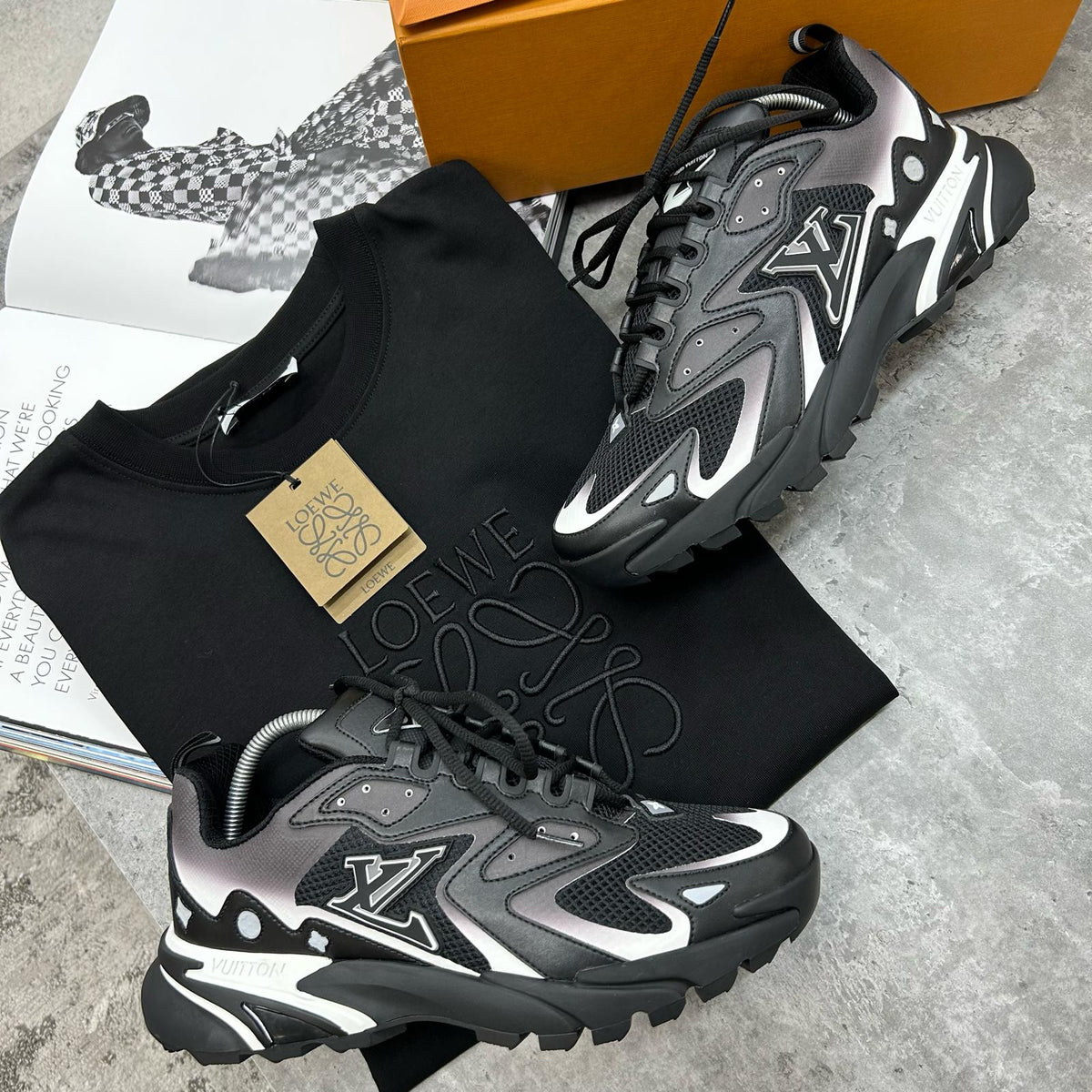(PRE-ORDER) LVE - TACTIC TRAINER - BLACK/WHITE