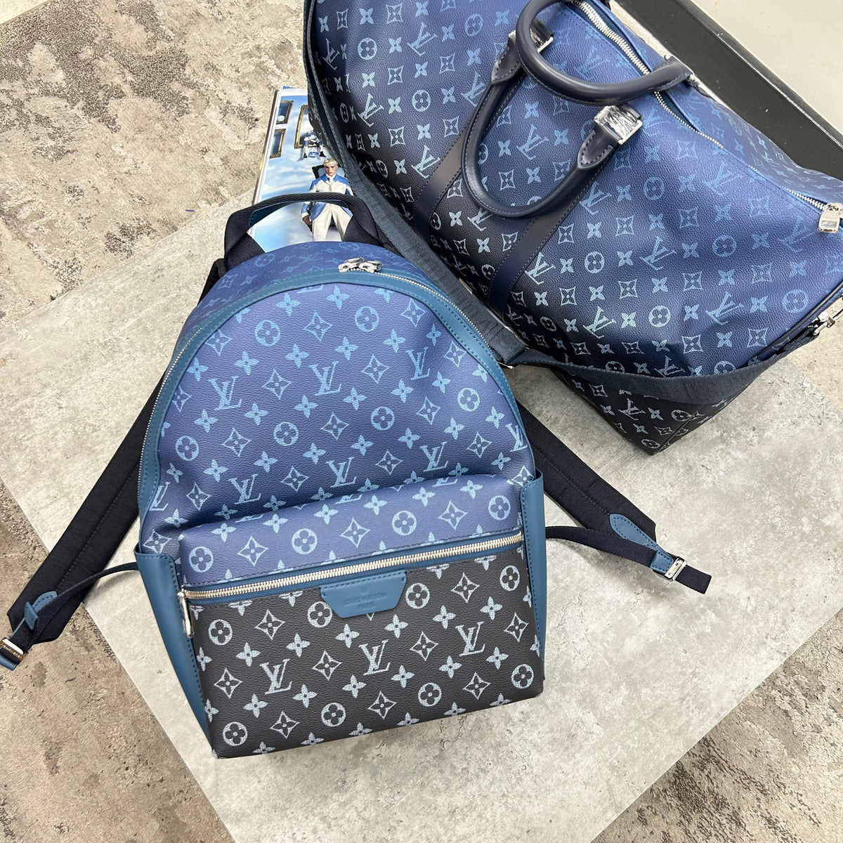 (PRE ORDER) - LVE - BACKPACK - BAG - BLACK/BLUE