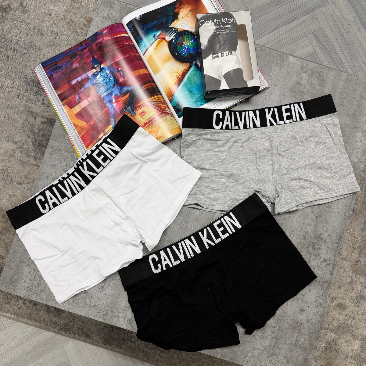 CK BOXERS - PACK OF 3 MULTI