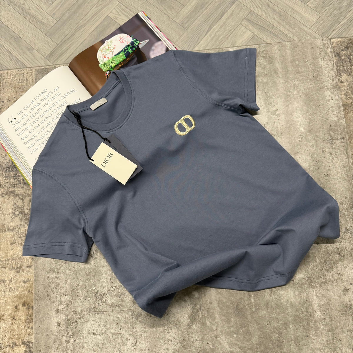 CD T SHIRT - PASTEL BLUE