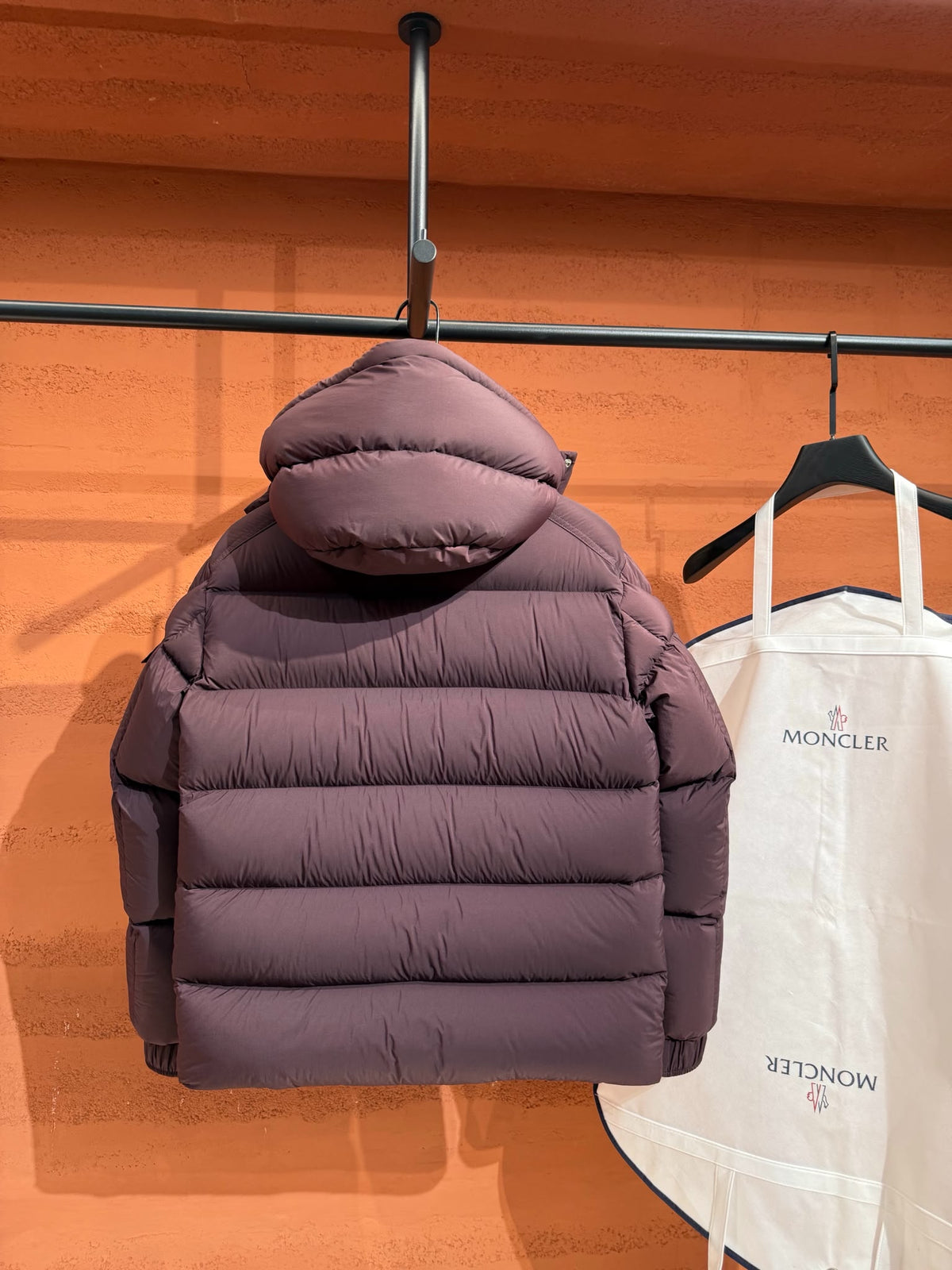 MNCLR QUILTED DOWN PUFFER COAT MAUVE - PRE-ORDER