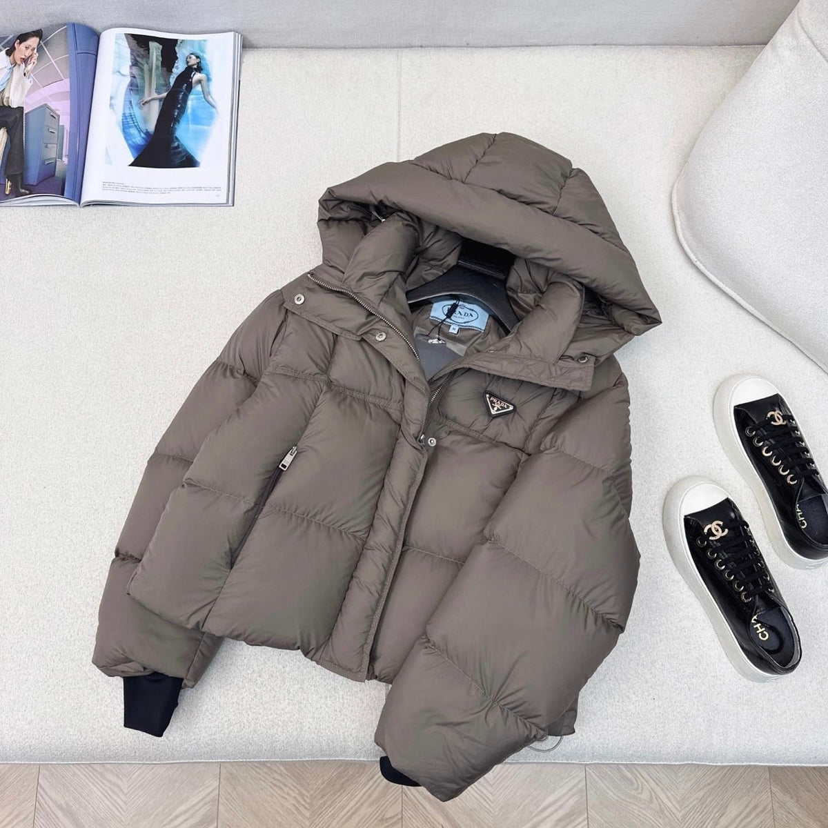 (PRE-ORDER) PDA - WOMENS COAT - BROWN