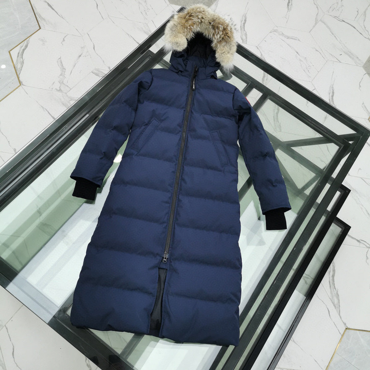 (PRE-ORDER) CG - WOMENS LONG COAT - NAVY