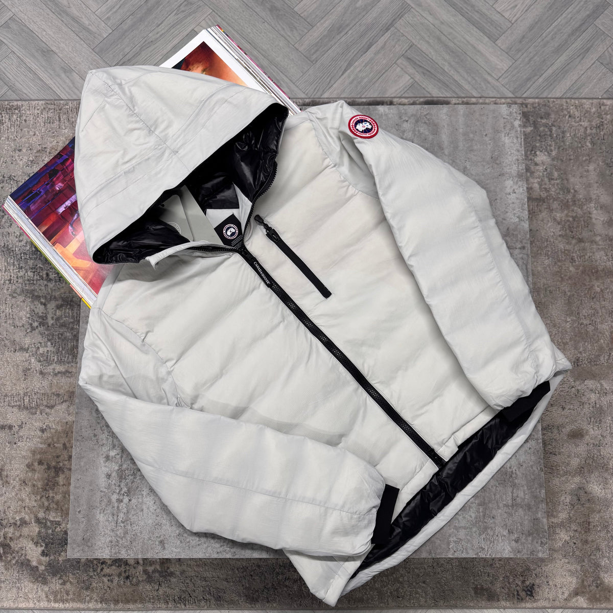 CG - LODGE COAT - LIGHT GREY