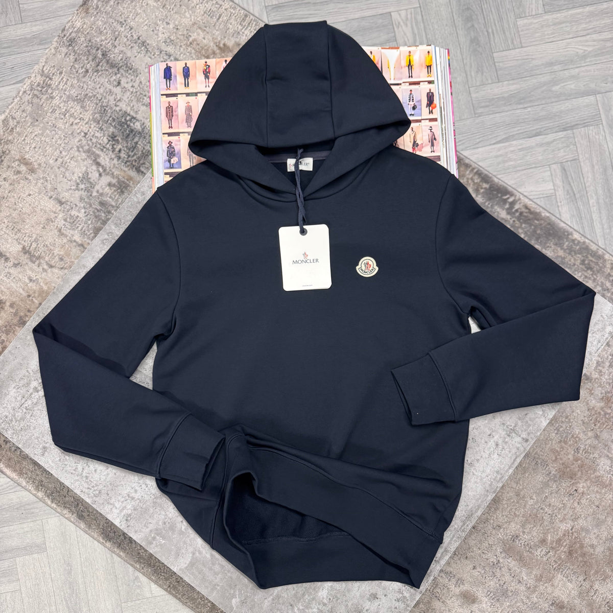 MNCLR LOGO HOODIE - NAVY