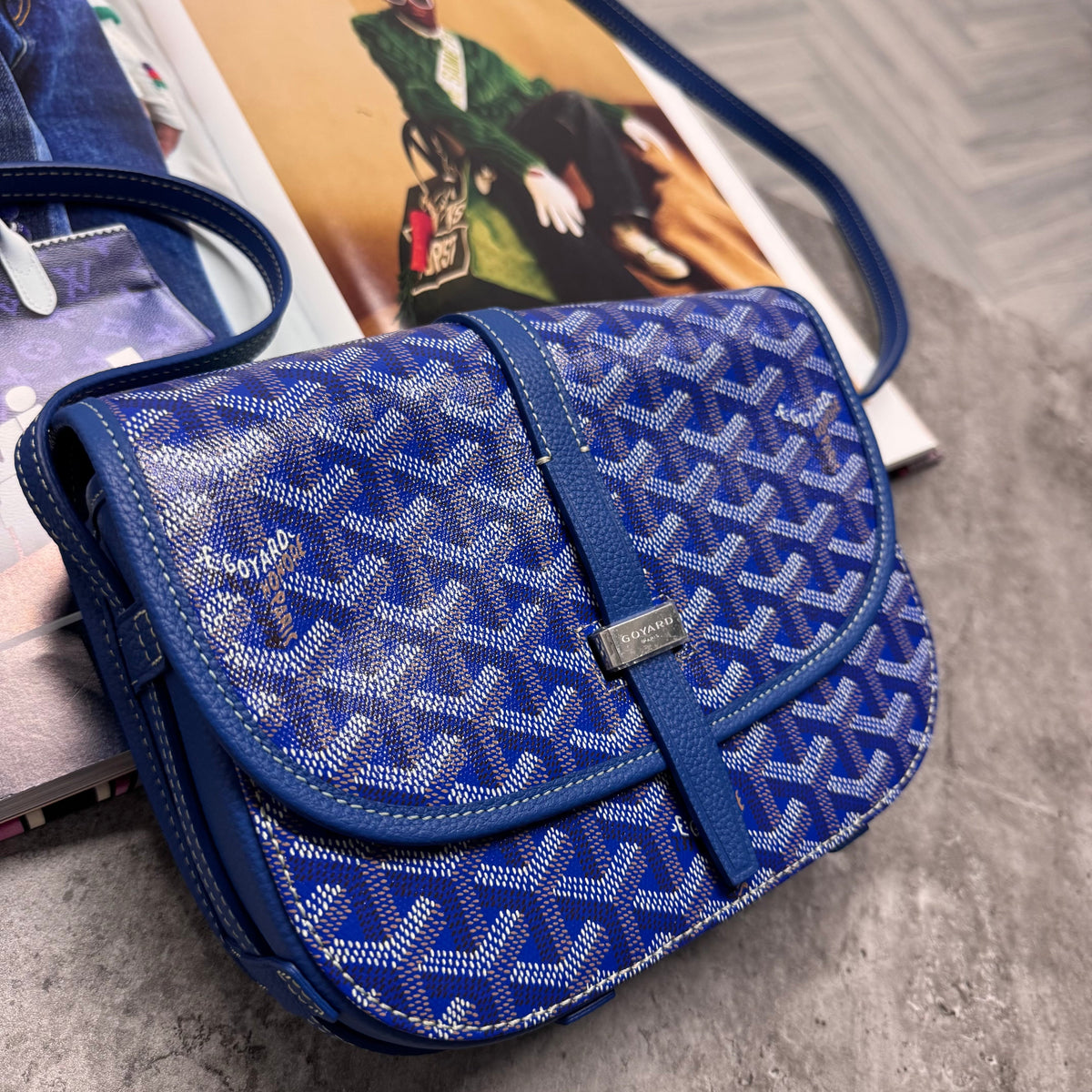 (PRE ORDER) GYRD MAN BAG - BLUE
