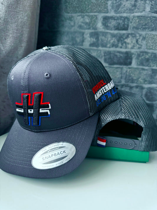 Grey Amsterdam Vondel cap