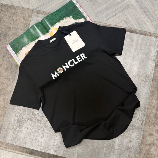 MNCLR LOGO T SHIRT - BLACK