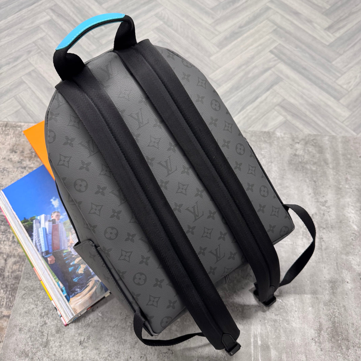 (PRE ORDER) LVE BACKPACK - GREY / AQUA