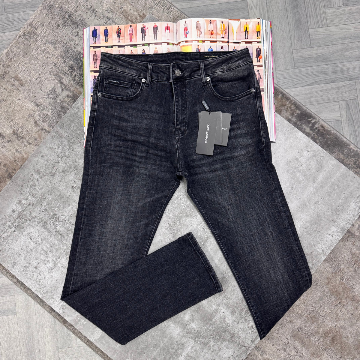 D&G JEANS - BLACK