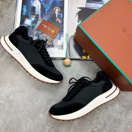 (PRE-ORDER) LORO - TRAINERS - BLACK