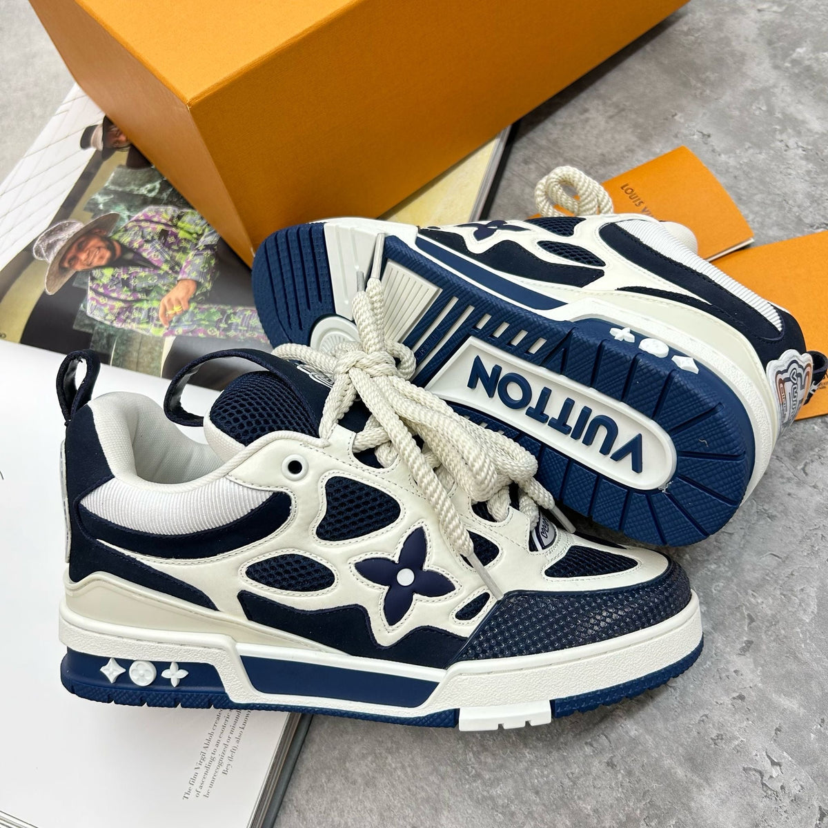 (PRE-ORDER) LVE - SKATES TRAINER - NAVY