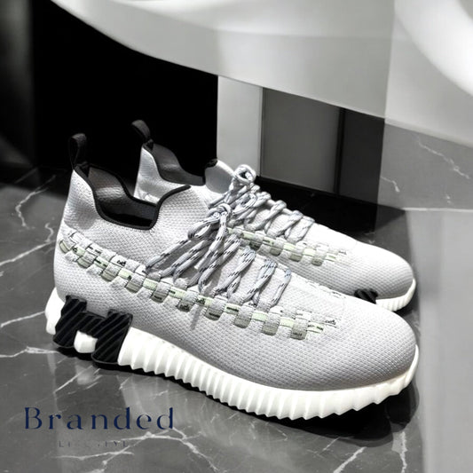 (PRE-ORDER) HMES - FLEX SLIP ON TRAINERS - GREY