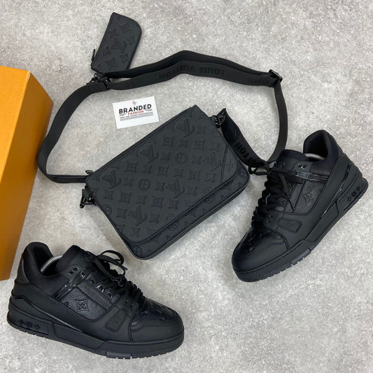 (PRE-ORDER) LVE - TRAINERS - BLACK