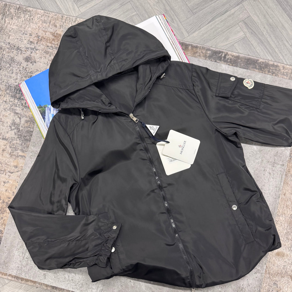 MNCLR ETIACHE HOODED JACKET - BLACK
