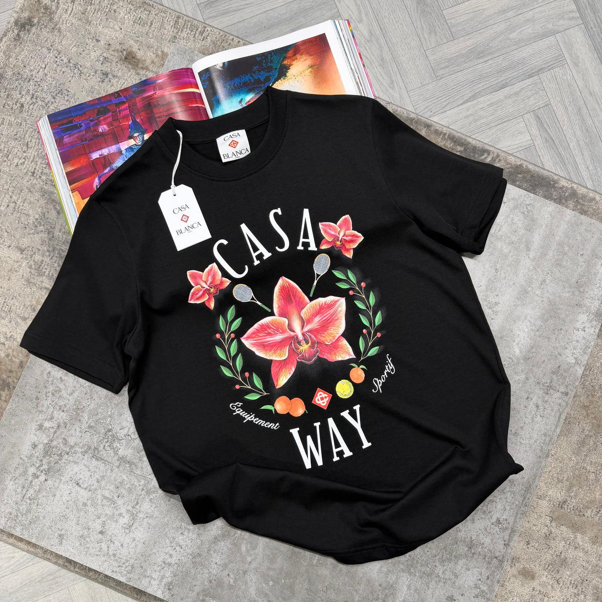 CB CASA WAY T SHIRT - BLACK