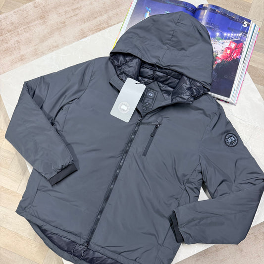 CG LODGE BLACK BADGE COAT - ANTHRACITE