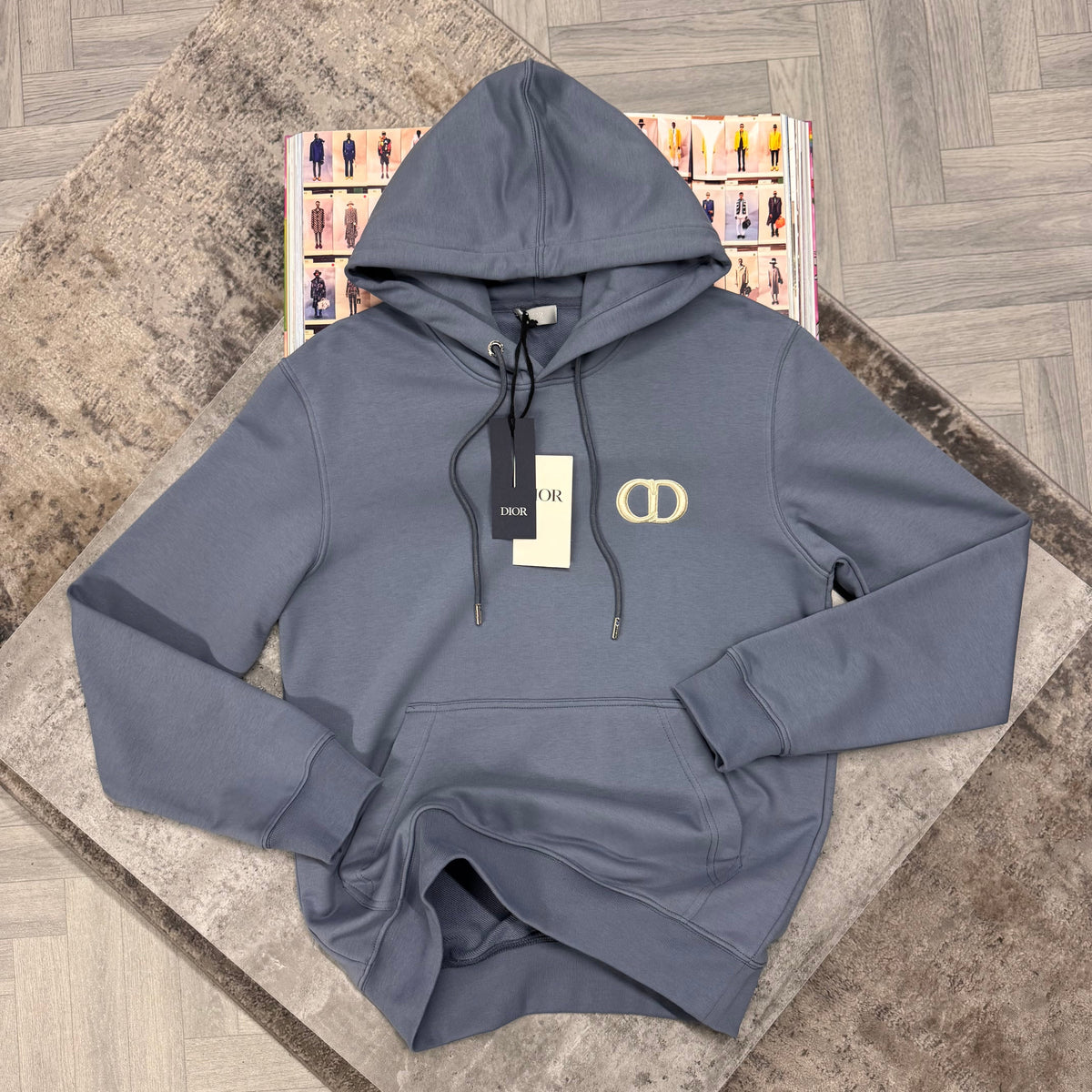 CD HOODIE - PALE BLUE