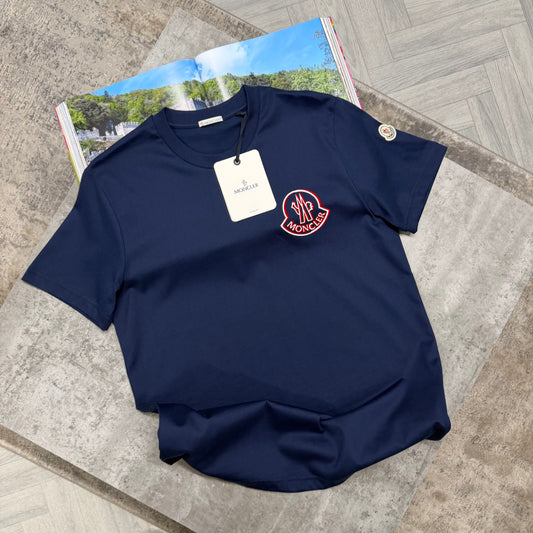 MNCLR BIG LOGO T SHIRT - INDIGO