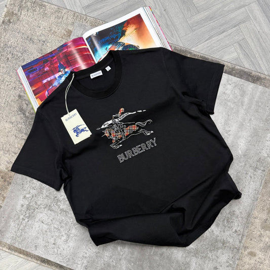 BBR PATCH LOGO T SHIRT - BLACK