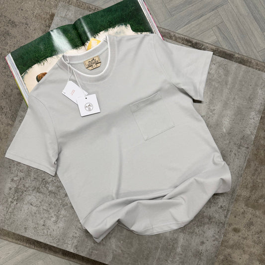 H PIQURES T SHIRT - GREY