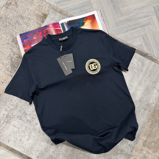 D&G LOGO T SHIRT - NAVY