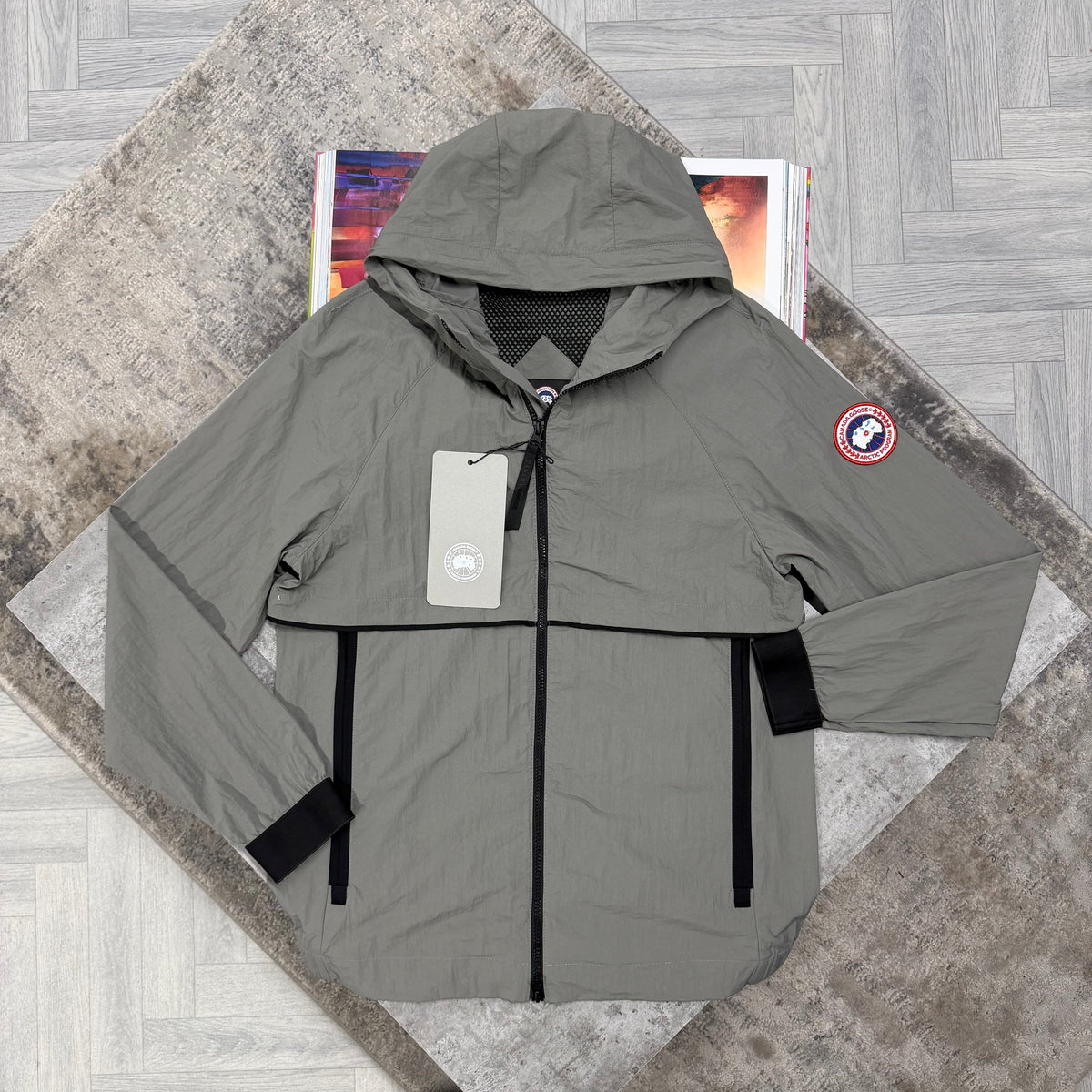 CG FABER HOODED JACKET - GREY