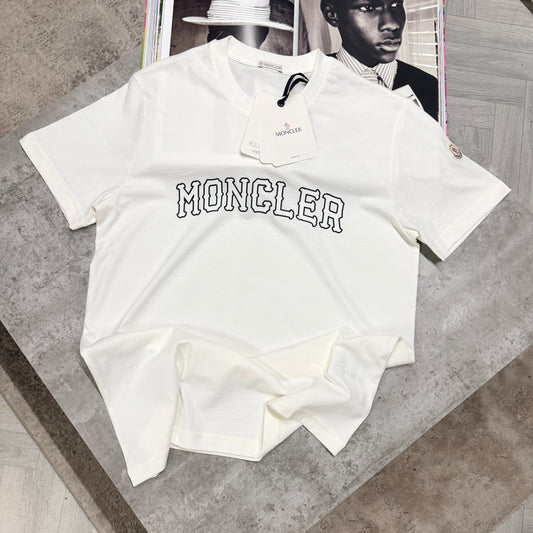 MNCLR LOGO T SHIRT - WHITE