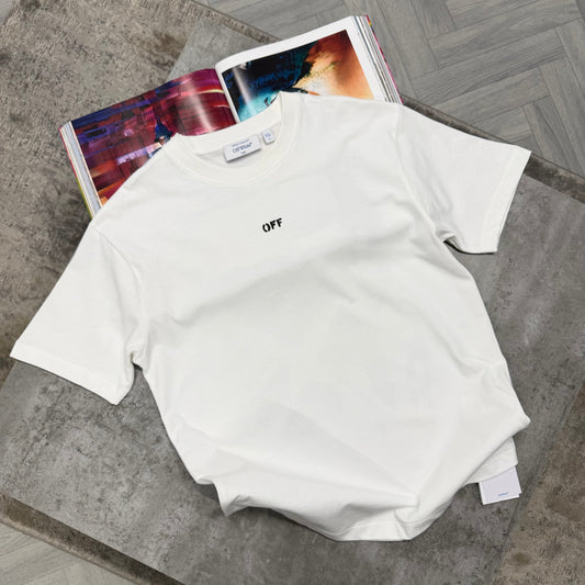 OW SPRAY ARROW T SHIRT - WHITE