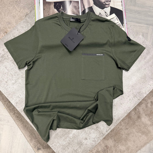 MNCLR POCKET T SHIRT - KHAKI