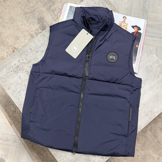 CG LODGE BLACK BADGE GILET - NAVY