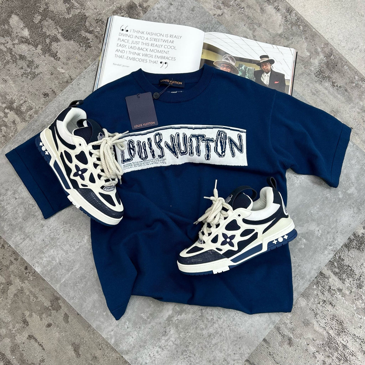 (PRE-ORDER) LVE - SKATES TRAINER - NAVY