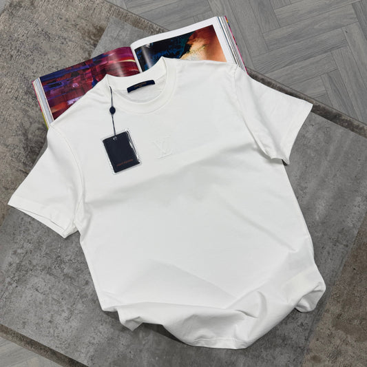 LVE CENTRE LOGO T SHIRT - WHITE