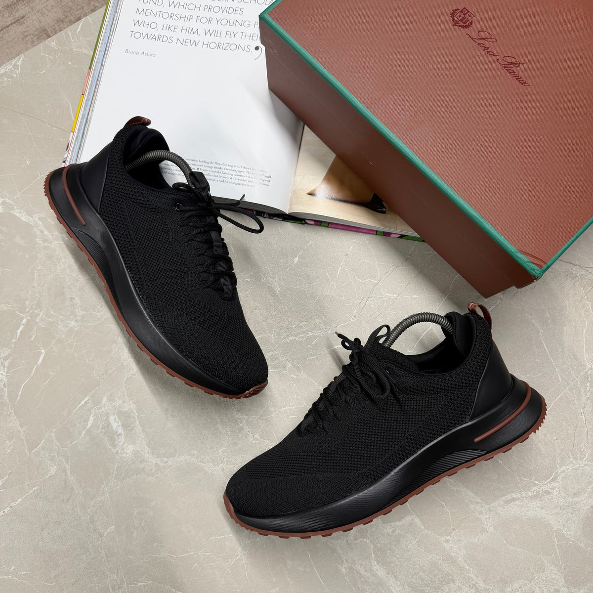 LORO MESH TRAINER - BLACK