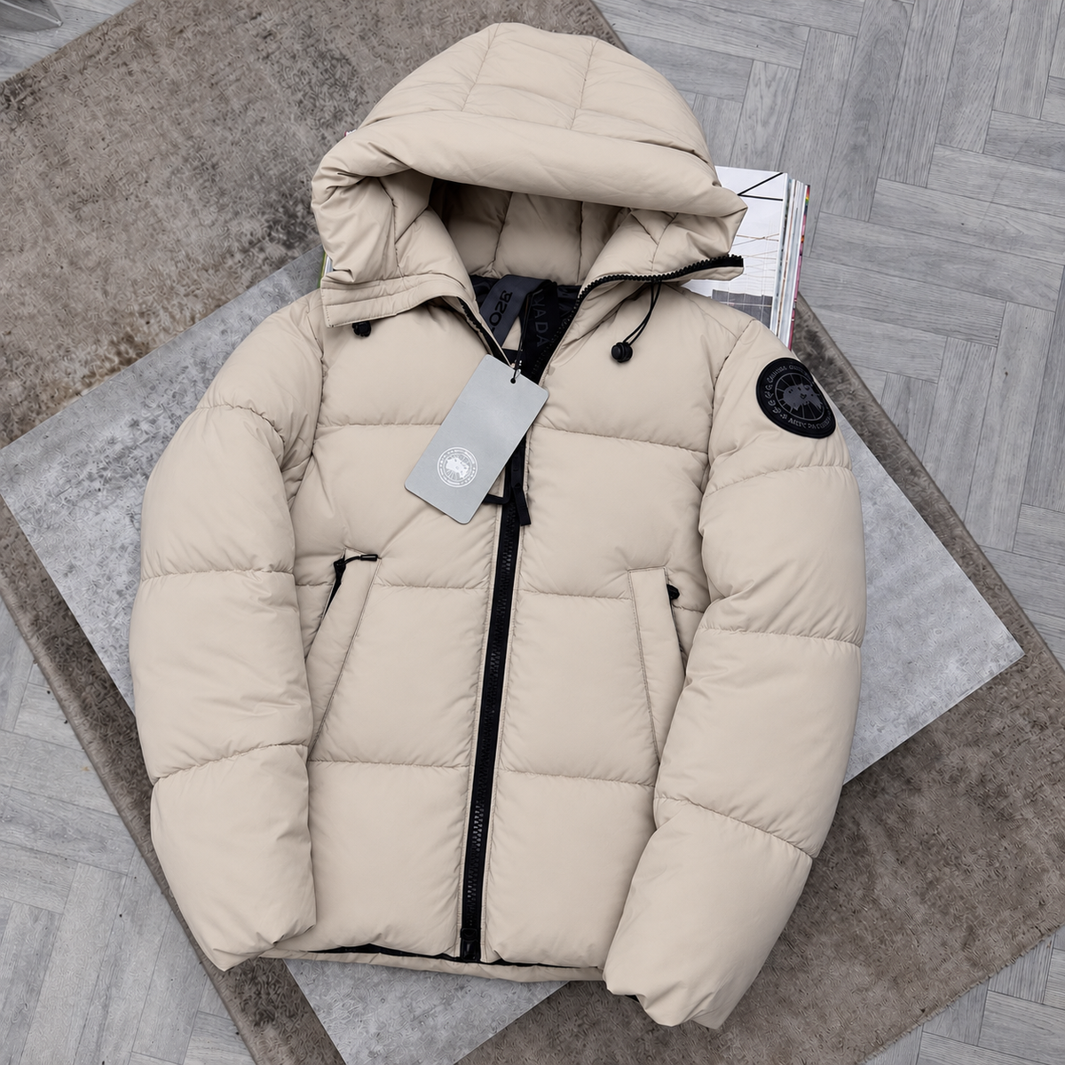 CG CROFTON PUFFER COAT - CREAM