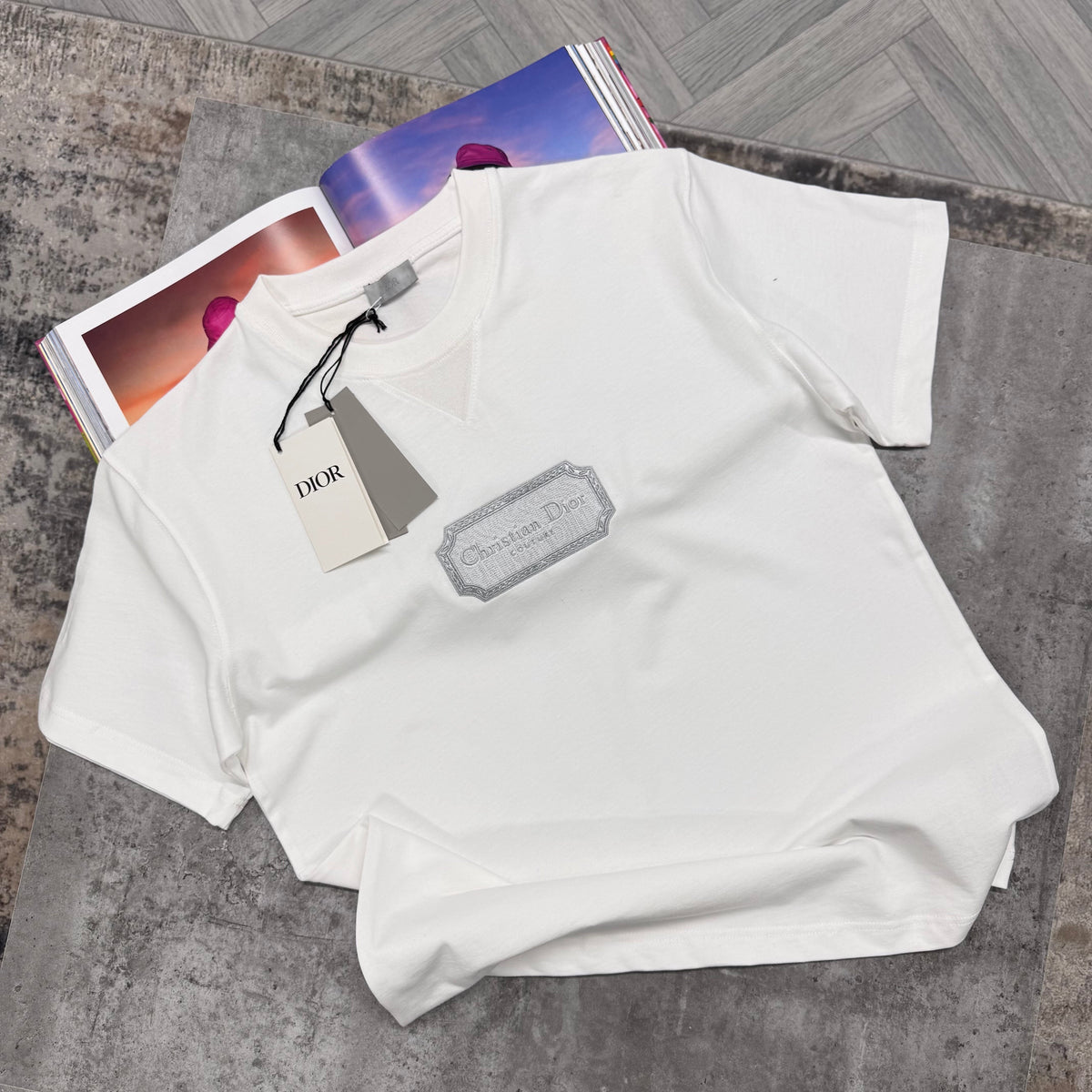 CD COUTURE T SHIRT - WHITE