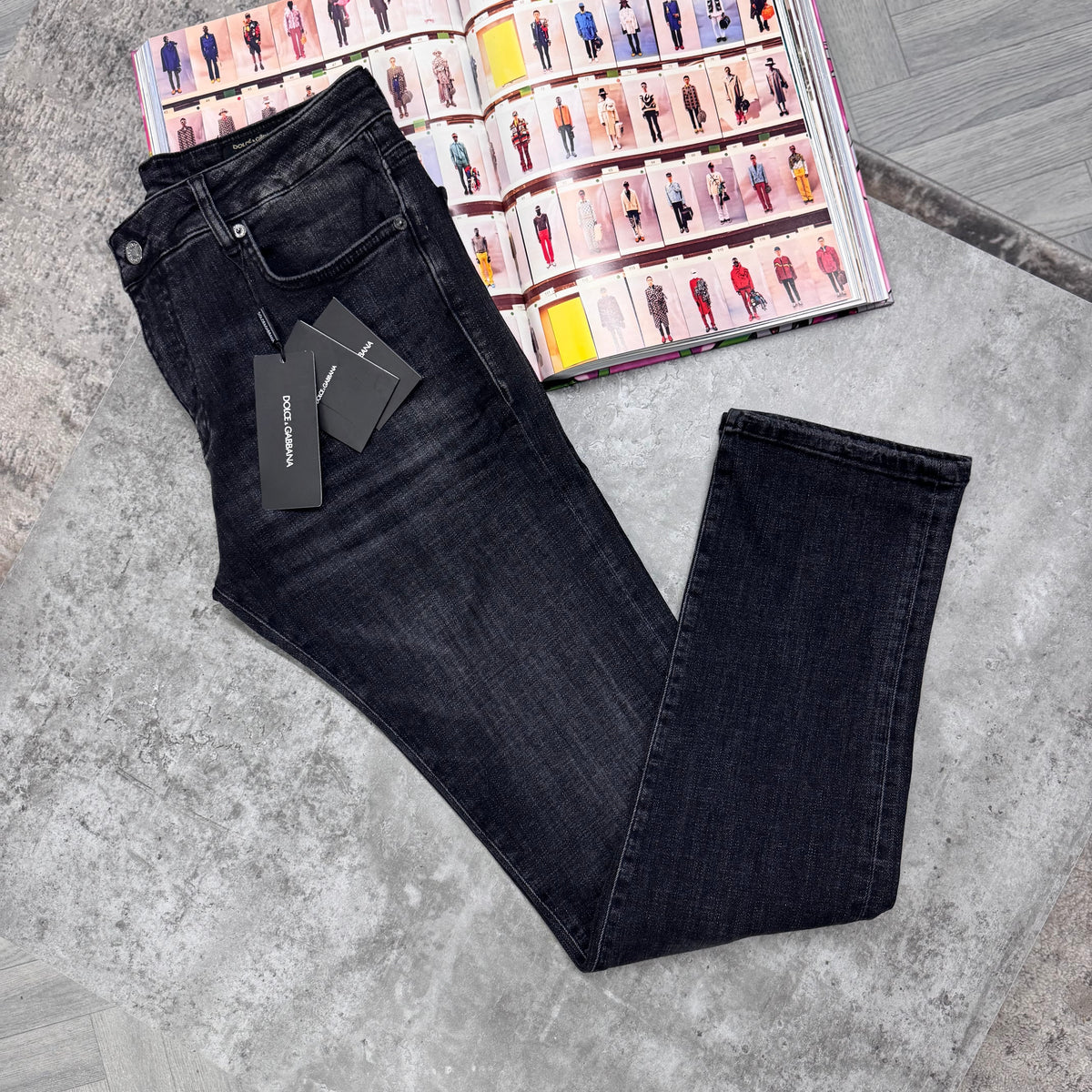 D&G JEANS - BLACK