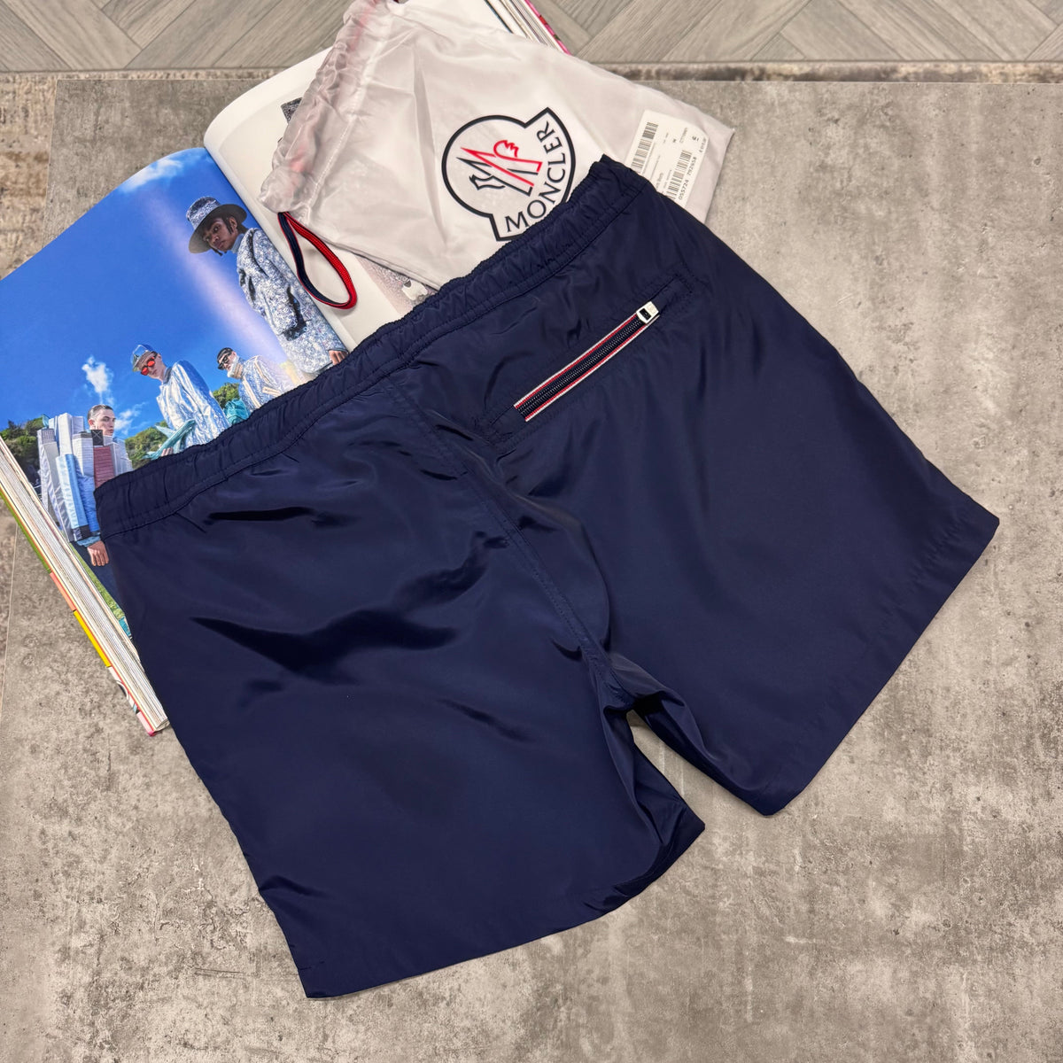 MNCLR BAGGED SWIMS - NAVY