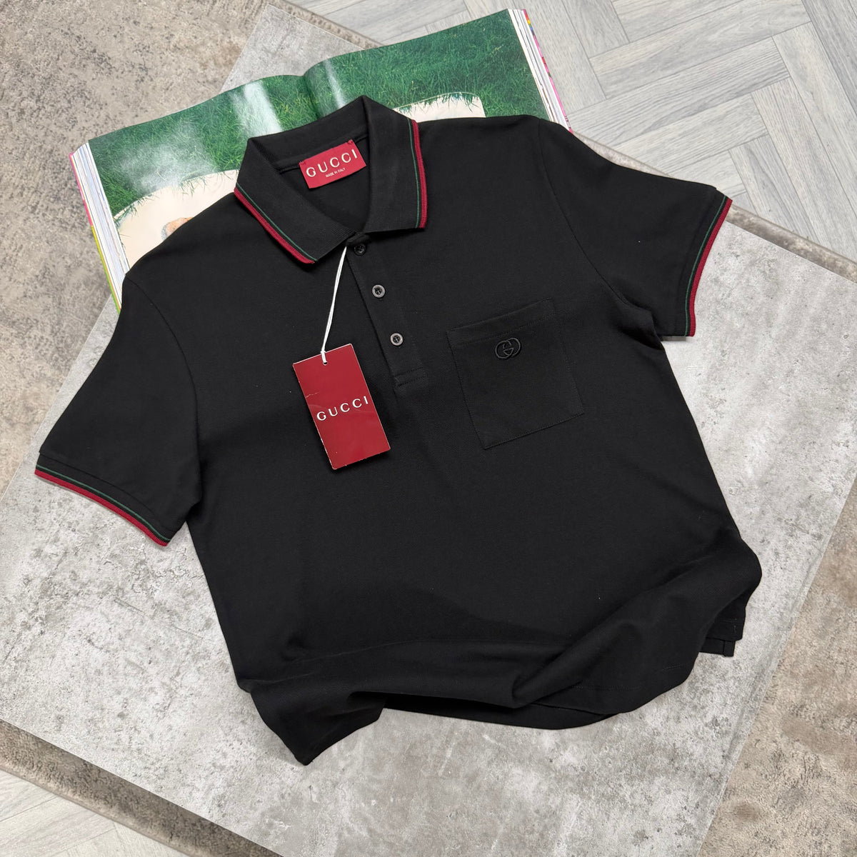 GCI POCKET POLO - BLACK