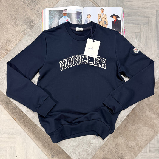 MNCLR LOGO JUMPER - NAVY