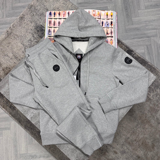 CG BLACK BADGE FULL ZIP TRACKSUIT - GREY
