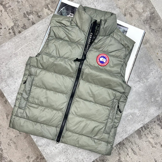CG CROFTON GILET - KHAKI (PRE-ORDER)