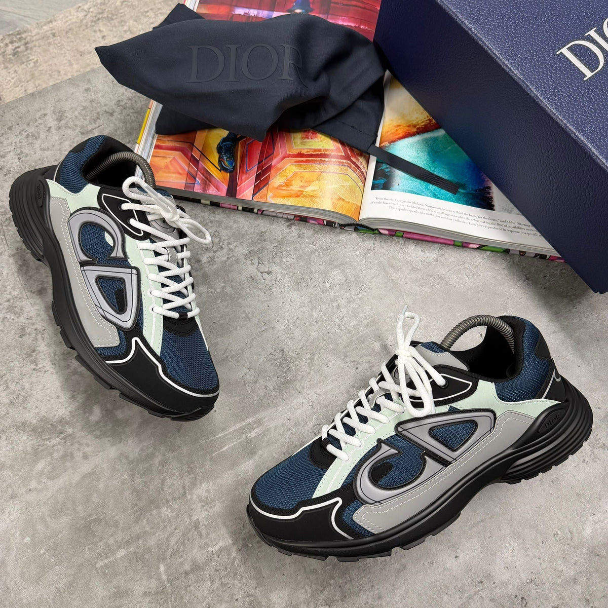 B30 TRAINER - BLUE / BLACK