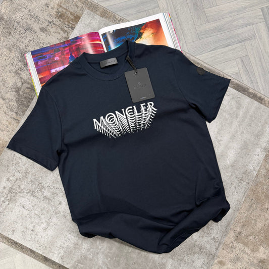 MNCLR ILLUSION T SHIRT - NAVY