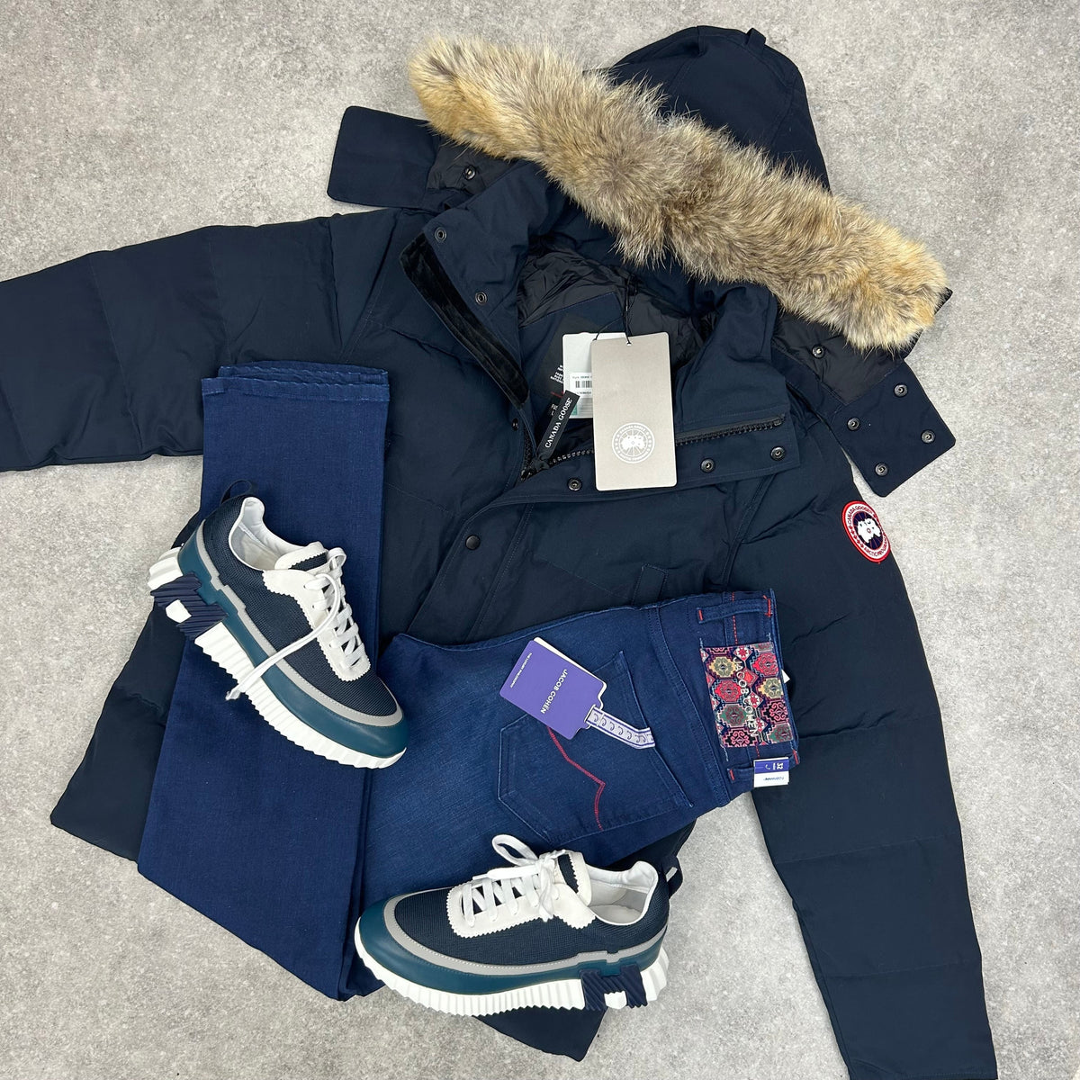 (PRE-ORDER) CG - WYNDHAM COAT - NAVY