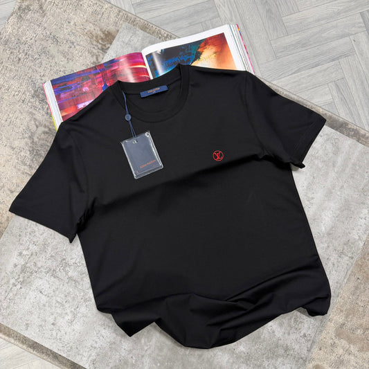 LVE CIRCLE LOGO T SHIRT - BLACK
