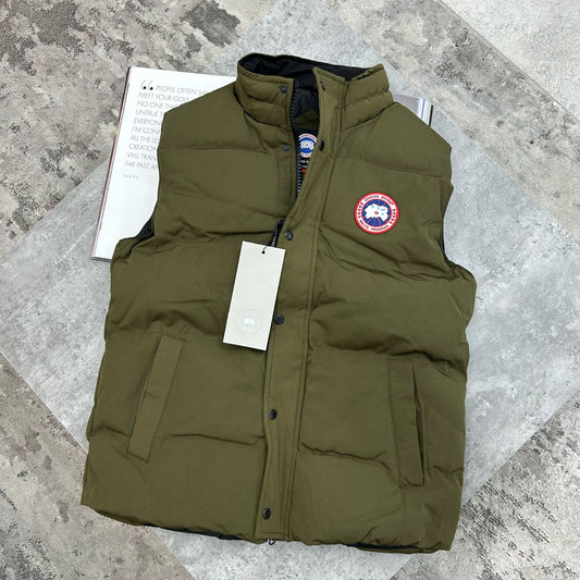 CG GARSON GILET - KHAKI (PRE-ORDER)