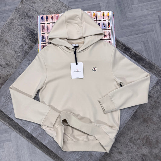 MNCLR LOGO HOODIE - BEIGE